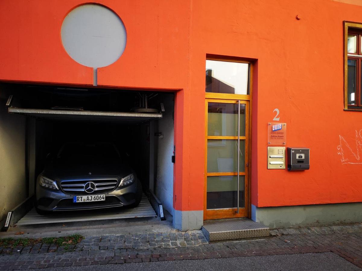 beliebtes City-Apartment Reutlingen Exterior foto